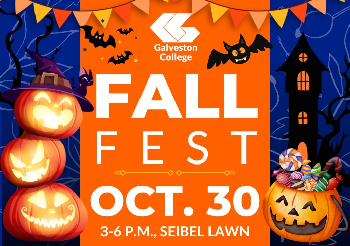 Flyer with pumpkins for Fall Fest October 30th