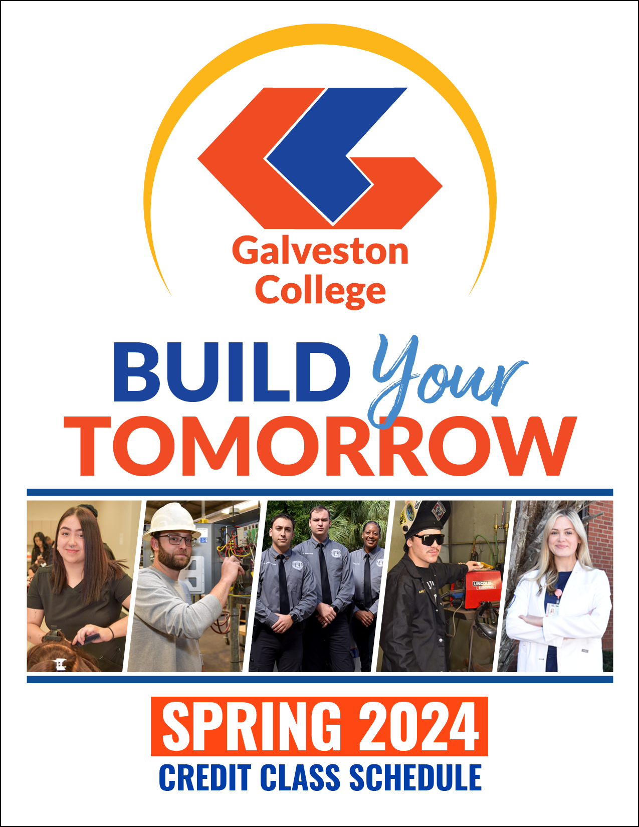 Galveston College 2024 Spring Credit Schedule