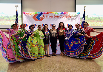 The Ball High School Ballet Folklórico performed at the Galveston College Hispanic Heritage Month Fiesta in October at the Seibel Wing.