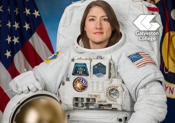 NASA astronaut Christina H. Koch has served as a flight engineer on the International Space Station.