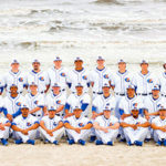 Whitecaps Baseball at Galveston College on the beach