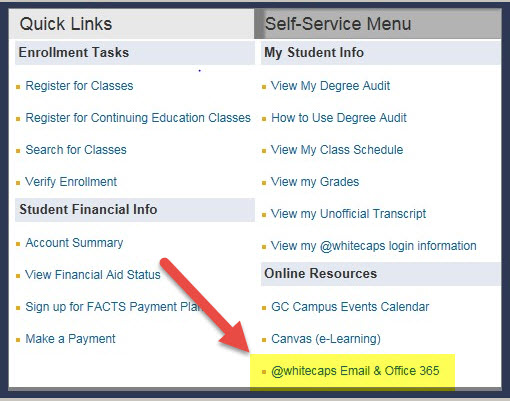 Galveston College – Access Your Student Email