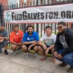 Male Success Initiative (MSI) volunteered at the Feed Galveston Packing event