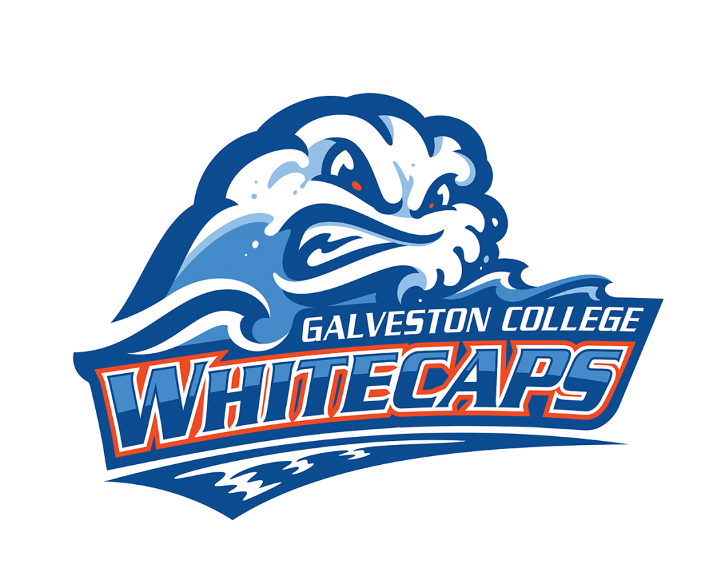 Galveston College Whitecaps Logo