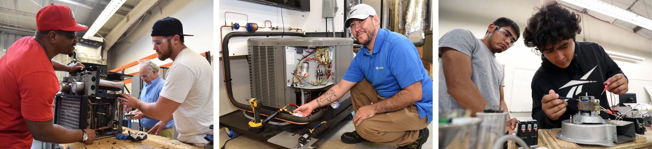 Galveston College HVAC Program Photos